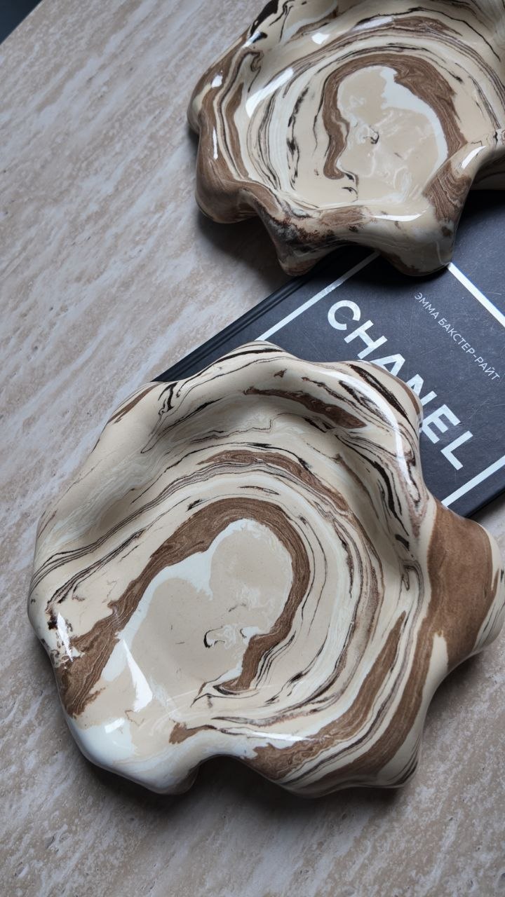 Farfurie sculpturală Terra — ceramică și veselă lucrat manual, AesthMade