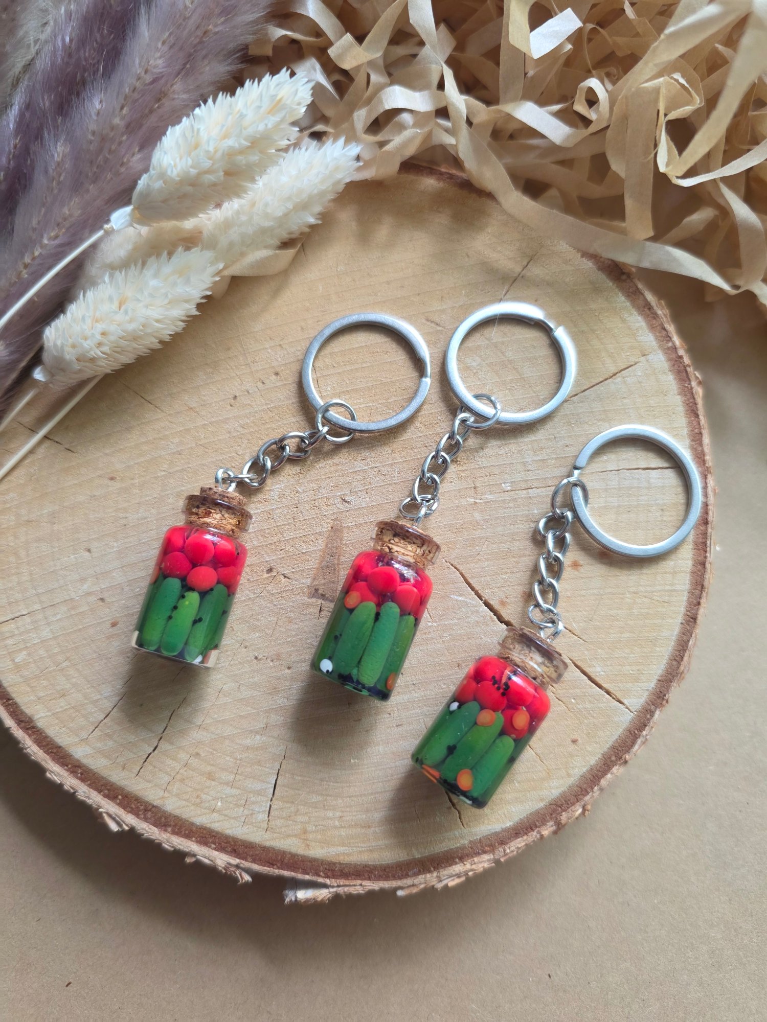 Брелок Соленья (средний) — брелоки ручной работы, Verona_polymerclay