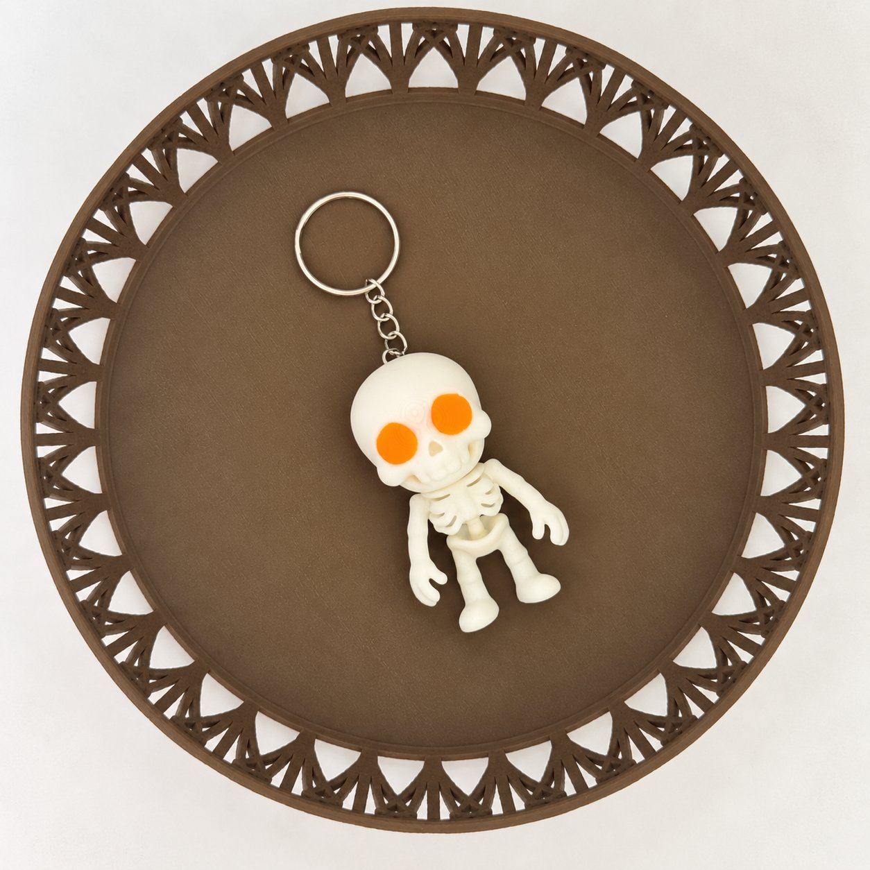 Breloc Bones — schelet — brelocuri lucrat manual, EDI3D
