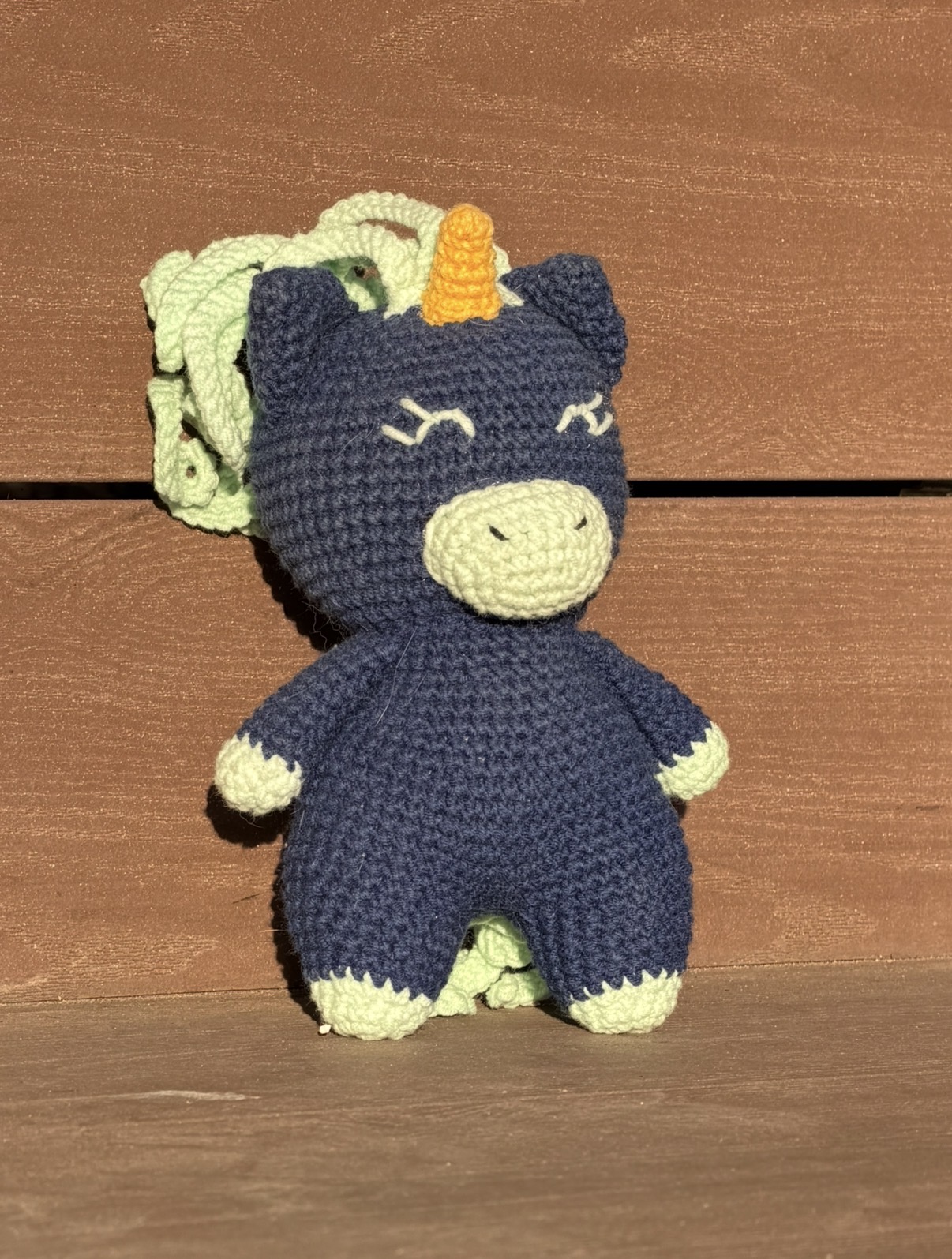 Unicorn — jucării croșetate lucrat manual, Сотник Лаурита