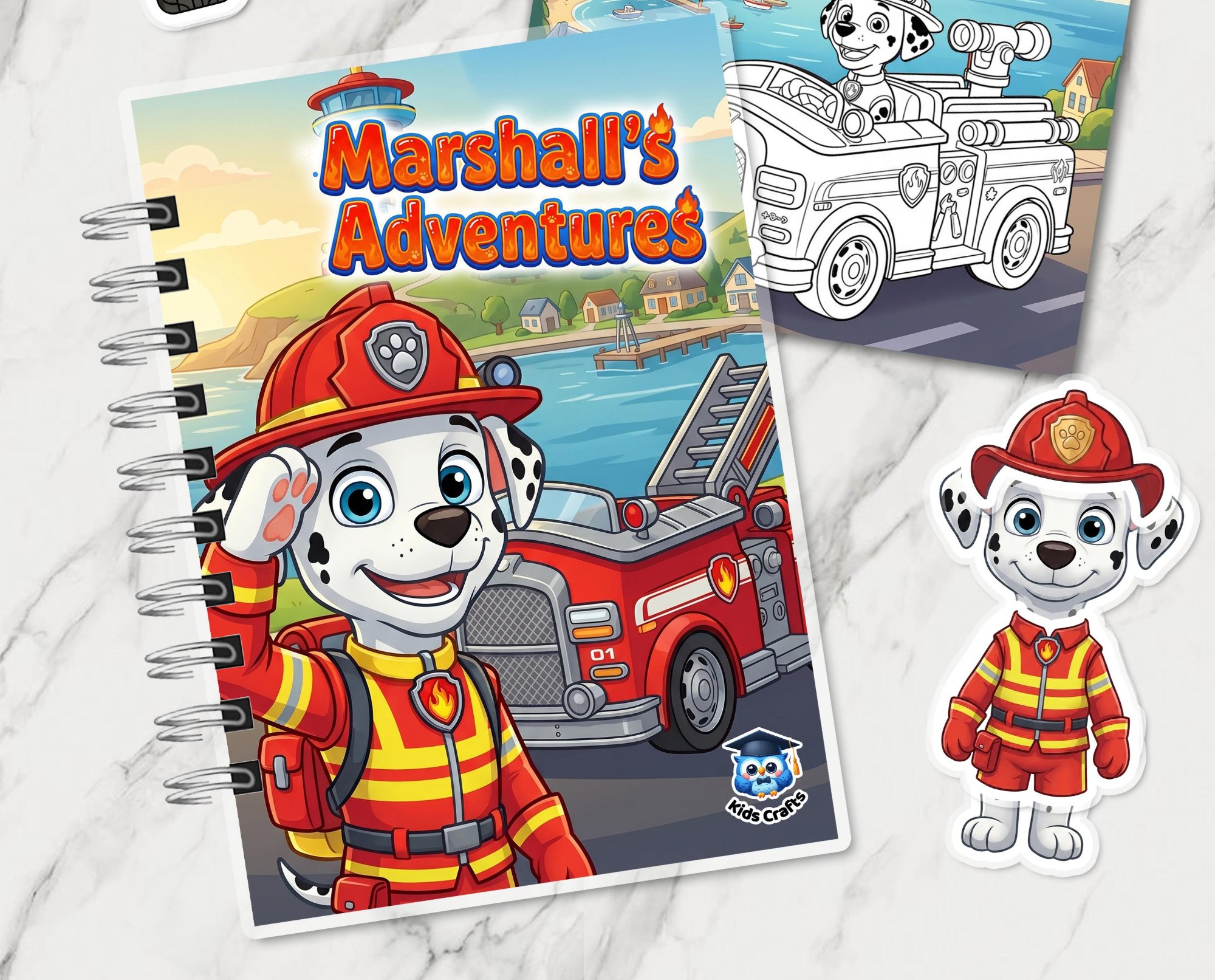 Marshall's Adventures — jucării educative lucrat manual, Kids Crafts